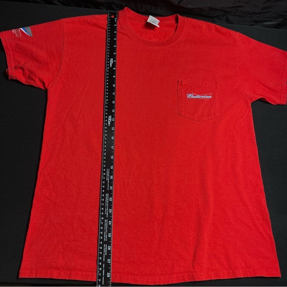 Budweiser Racing Red Tee - Picture 4 of 7